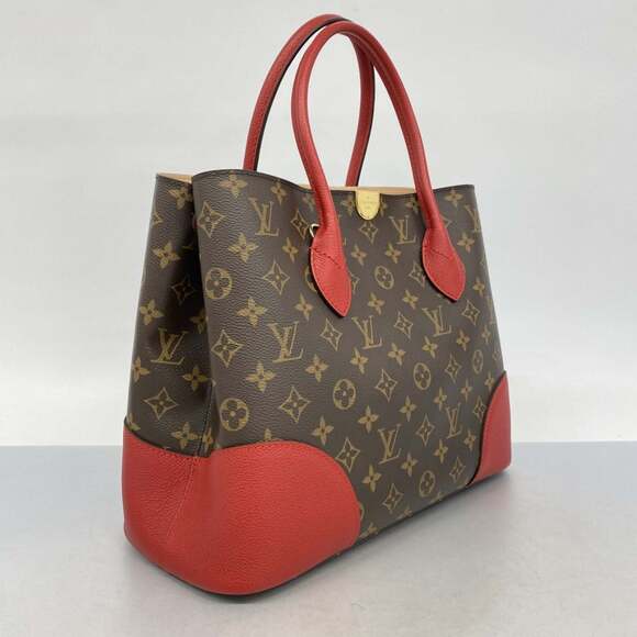 LOUIS VUITTON Brown Monogram Tote Bag - Picture 2 of 9